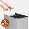 Kosz TOUCH BIN BO 3x11L Platinum